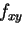$f_{xy}$